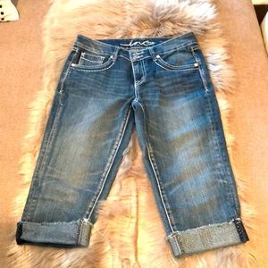 INC denim capris